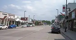 Union Street in downtown Mora in 2007