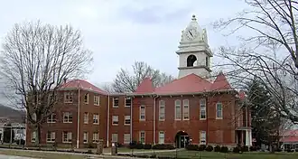 Morgan County Courthouse in Wartburg