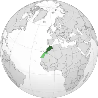 موقعیت مراکش