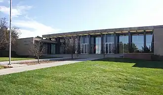 Morton County Court House in Elkhart
