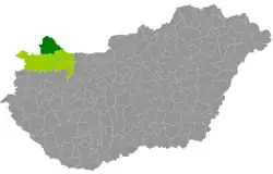 موقعیت ناحیه موشونمادیارووار در نقشه