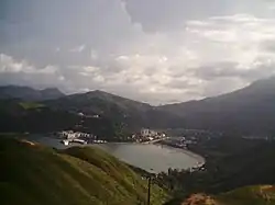 Mui Wo, as viewed from the hills from the north
