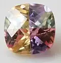 زیرکونیا مکعب چند رنگ