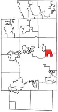 Location in Summit County