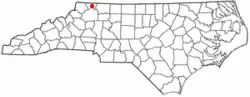 موقعیت Sparta, North Carolina