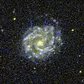 NGC 3631 توسط GALEX