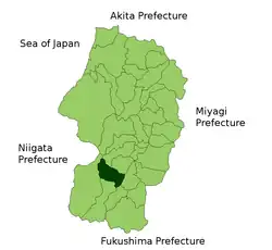 موقعیت Nagai