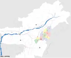 Map of Nagaland