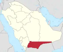 شروره در عربستان سعودی واقع شده