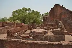 Ruins of نالاندا Mahavihara