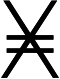 The official symbol for representing the nano currency