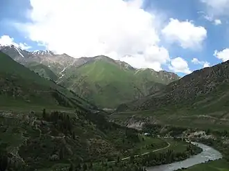 Countryside in Naryn District near Naryn