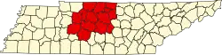 Map of The Mid-State