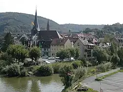 View of the town