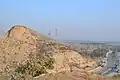G T جاده در حال عبور از این نقطه غربی از Margalla محدوده اسلام آباد