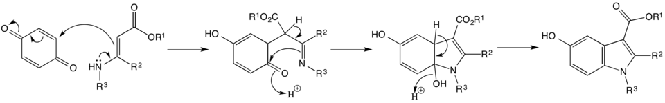سازوکار سنتز ایندول ننیچسکو