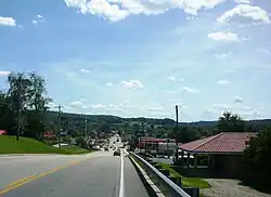 North Center StreetView overlooking the business district