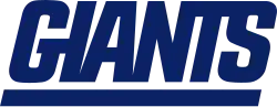 نیویورک جاینتز wordmark