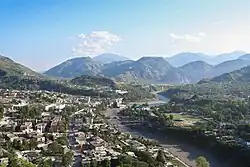 Muzaffarabad city, Pakistan