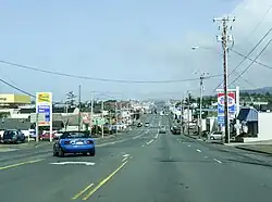U.S. Route 101 in Newport
