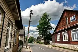 Nemenčinė old city streets
