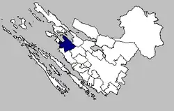 the Nin municipality within the Zadar County