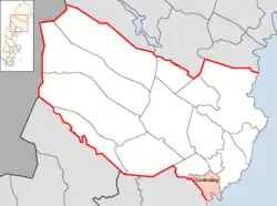 موقعیت بخش نوردمالینگ در نقشه