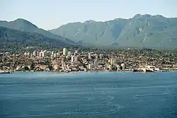 چشم‌اندازی از منطقه ونکوور شمالی