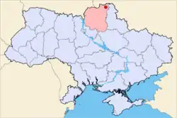 موقعیت Novhorod-Siverskyi
