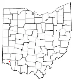 Location of Deer Park, Ohio