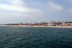 An Oceanside beach