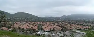 Panorama of Oak Park and the Simi Hills