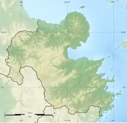 قلعه کیتسوکی در Oita Prefecture واقع شده