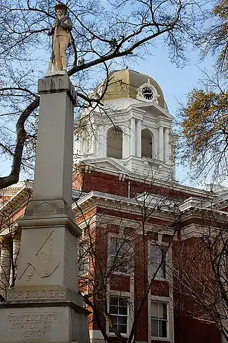 The Bartow County Courthouse built in 1902