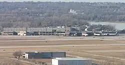 Carter Lake is across the road from Eppley Airport