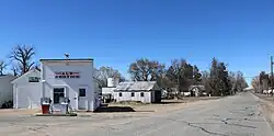 Washington Avenue in Orchard, Colorado.