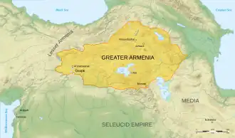 ارمنستان در دوران یـِرواندونی‌ها