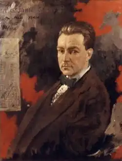 Oliver Gogarty as painted in 1911 by ویلیام اورپن