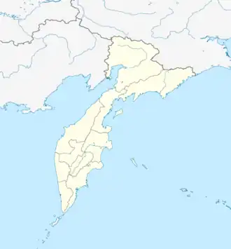 دریاچه کرونوتسکوی در Kamchatka Krai واقع شده