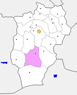 موقعیت غوچین‌اوس در نقشه
