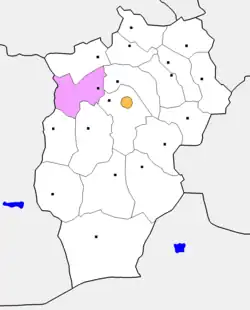 موقعیت اویانغا در نقشه