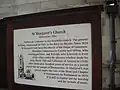 Explanatory plaque