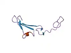 1hre: ساختار راه‌حل برای دومِـینِ شبه فاکتور رشد اپیدرمی هرگولین-آلفا، لیگاندی برای P180ERB4