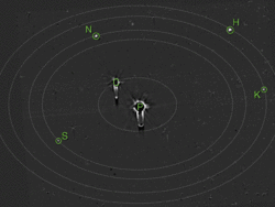 Pluto System viewed by New Horizons(animation; ۱ ژوئیه ۲۰۱۵).