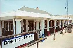 1999 photo of Port Jefferson LIRR station, which changed the name of the community formerly known as "Echo, New York"