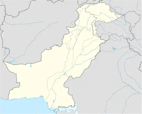 کراچی در پاکستان واقع شده