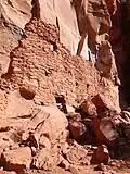 Sinagua Indian dwellings.