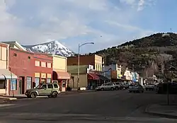 Paonia's Grand Avenue, looking South