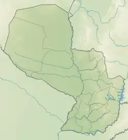 سرو ترس کاندو در پاراگوئه واقع شده