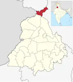 Located in the northwest part of the state